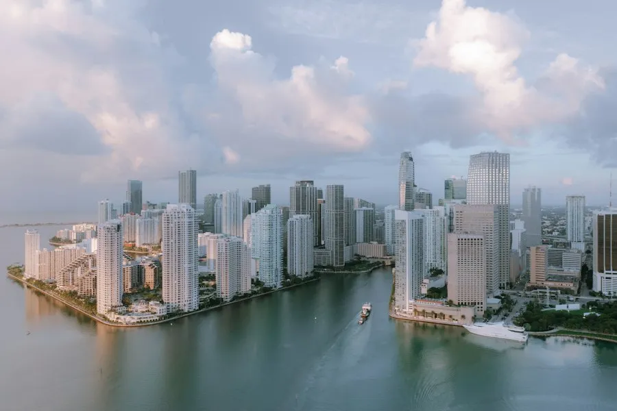 Miami, Florida waterfront