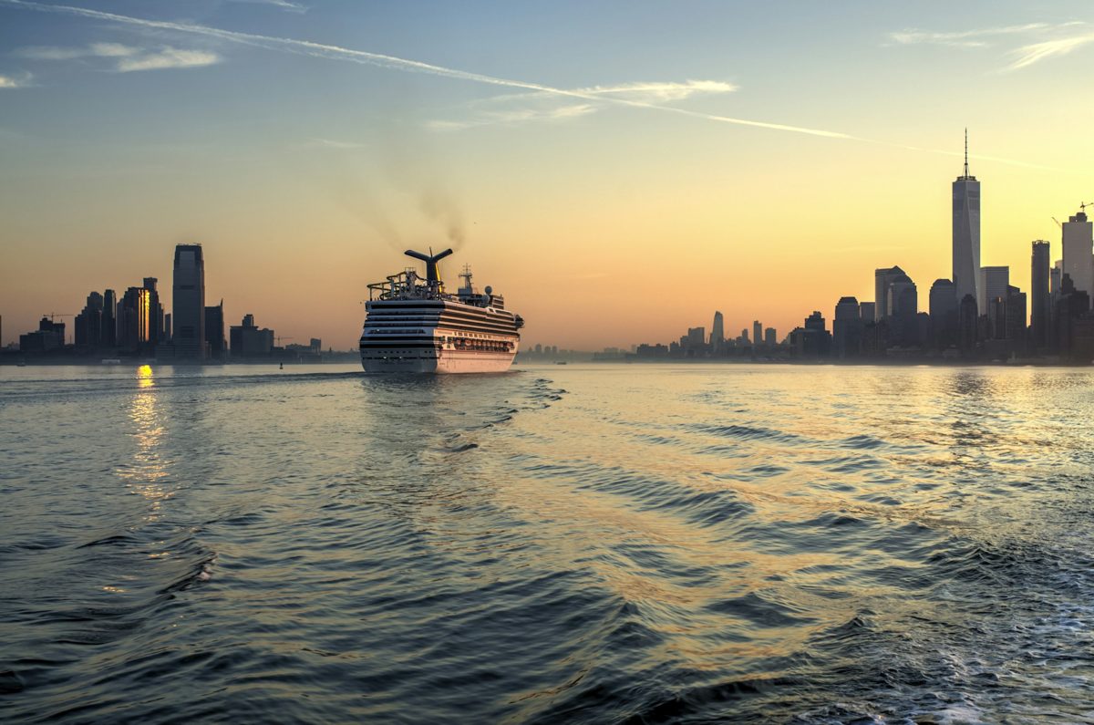 New York City cruise departures